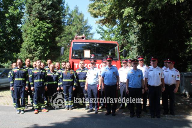 Mérföldkőhöz érkezett a bázakerettyei önkéntes tűzoltó egyesület