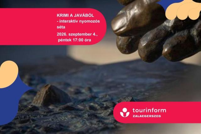 Krimi a javából – interaktív nyomozós városnéző séta Zalaegerszegen