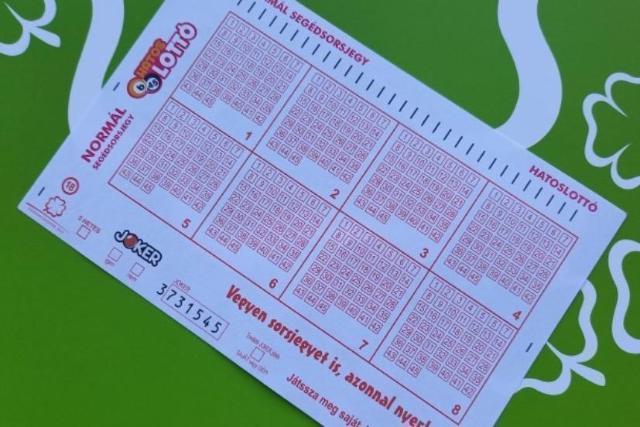 Kihúzták a hatoslottó nyerőszámait: 475 millió forint volt a tét