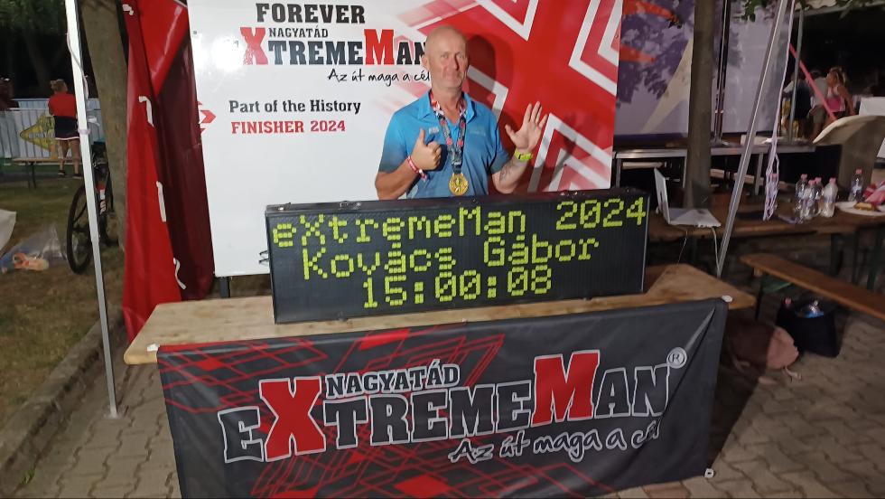 Remek eredmnyek a jubileumi eXtremeMan-versenyen