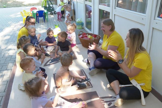 Folyamatosan zajlik a beszoktatás a zalaegerszegi bölcsődékben
