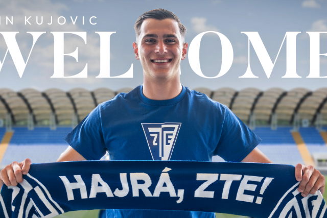 Emin Kujovic három évre aláírt a ZTE FC-hez