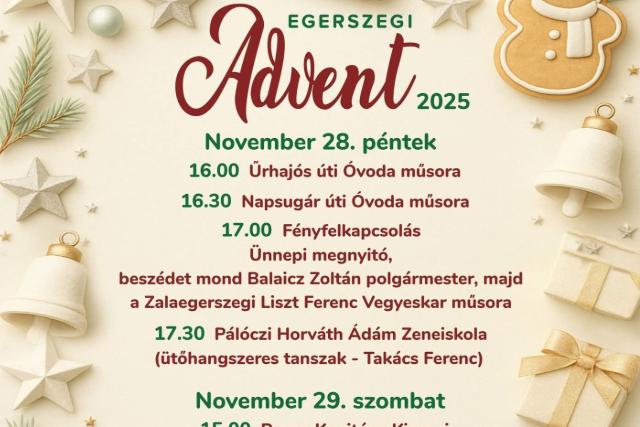 Fénybe borul a város – adventi megnyitó és programok