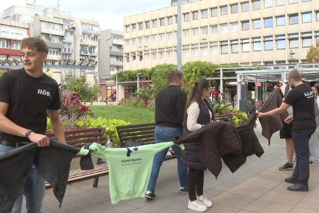 Városi gólyaavatót tartottak a zalaegerszegi egyetemi hallgatók