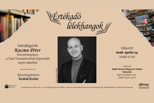 Értékadó lélekhangok – beszélgetés Kuzma Péterrel