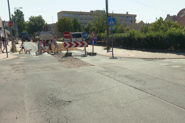 Korszerű csatornahálózat épül Zalaegerszeg belvárosában