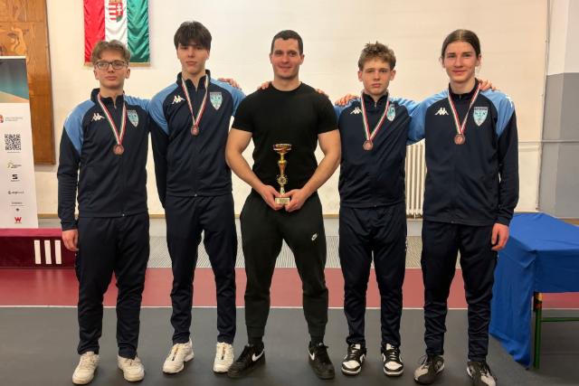 Egy ezüst- és egy bronzérem a ZVE tőrözőitől az országos bajnokságról!