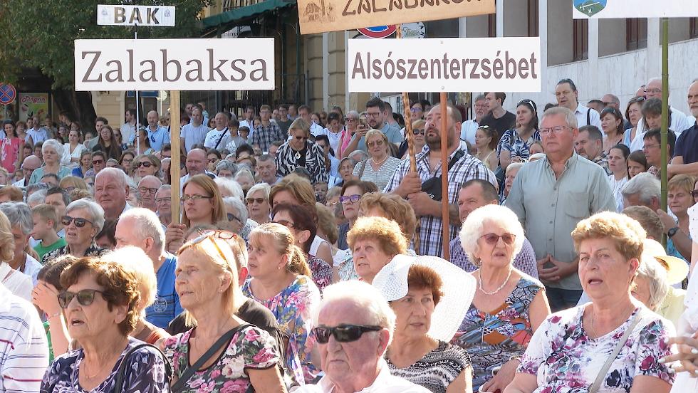 Szabadtri szentmisvel kezddtt a Vrosmisszis Ht Zalaegerszegen