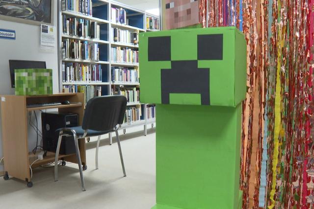 Minecraft-napot tartottak a József Attila Városi Könyvtárban