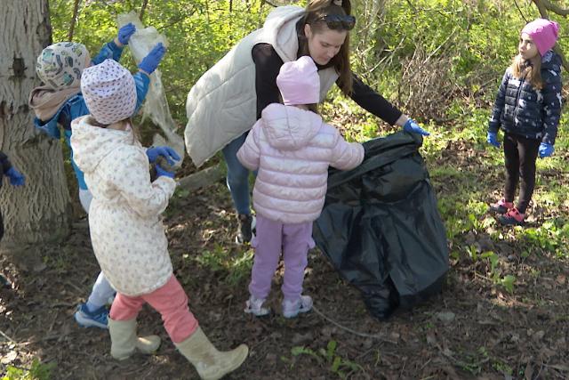 Köztisztasági akció Páterdombon