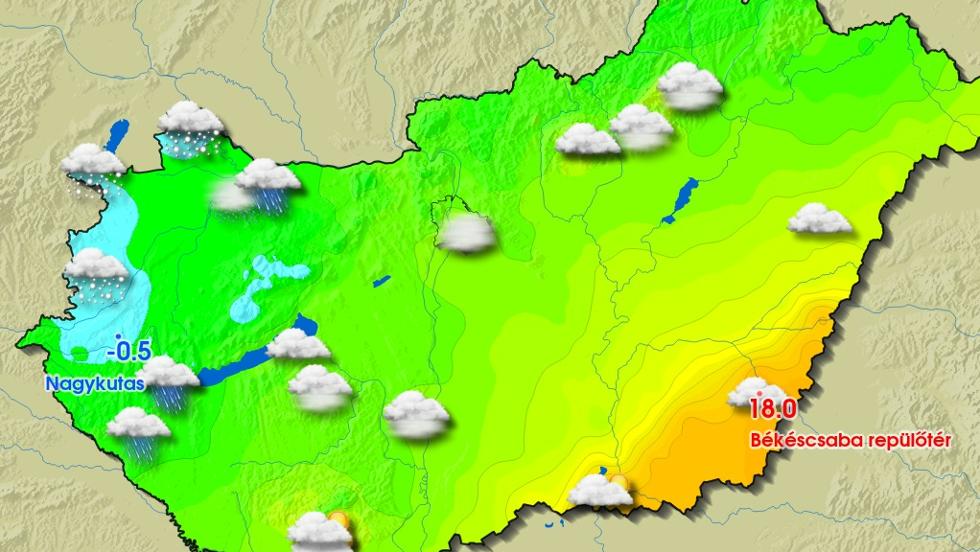 Megdlt az orszgos melegrekord: 18 fokot mrtek Bkscsabn