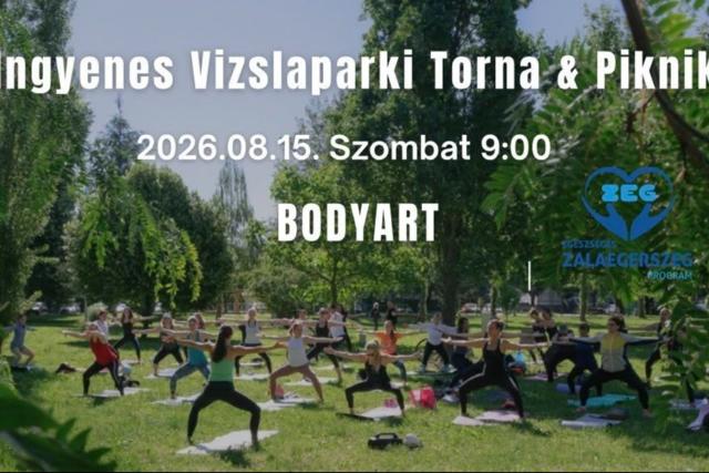 Ingyenes torna és piknik várja a zalaegerszegieket a Vizslaparkban