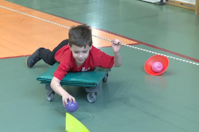 Ügyességi próbát szerveztek a nagycsoportos óvodások számára