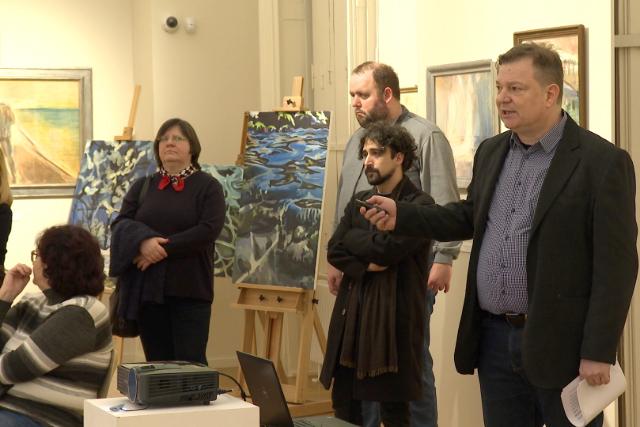 Tánczos György szubjektív tárlatvezetése