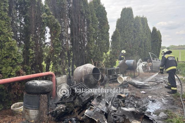 Több helyen is felcsaptak a lángok Zalában