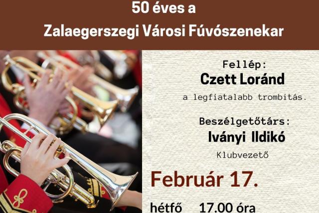 Loklpatrita Klub – 50 ves a Zalaegerszegi Vrosi Fvszenekar