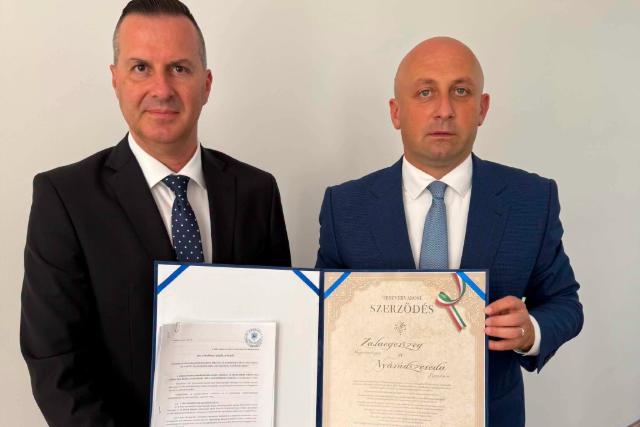 Testvérvárossá vált Nyárádszereda és Zalaegerszeg