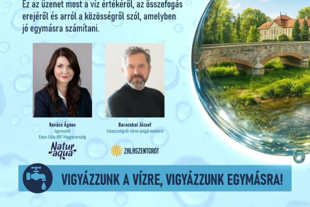 Folytatódik az összefogás: ásványvízzel segítik a zalaszentgrótiakat